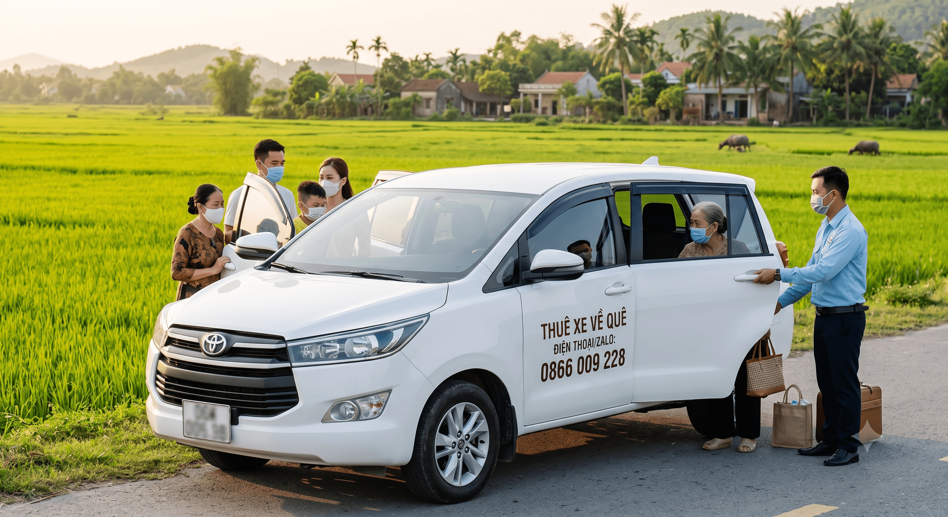 Thuê xe về quê